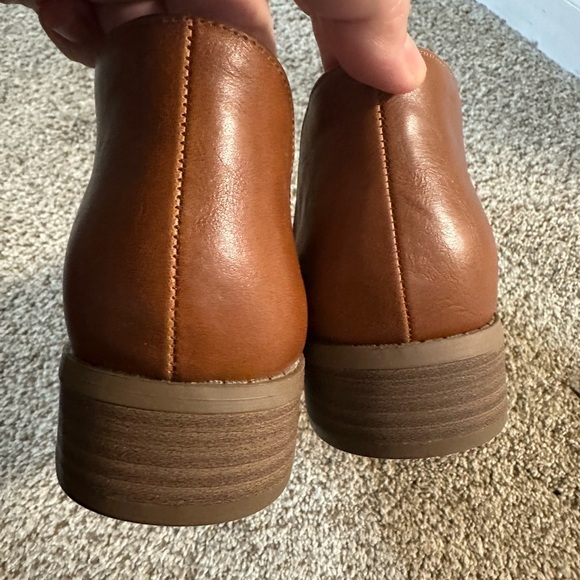 Brown Leather Ankle Boots - Picture 5 of 8